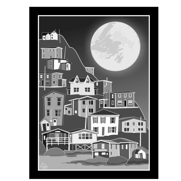 Destination Art - Newfoundland Black and White